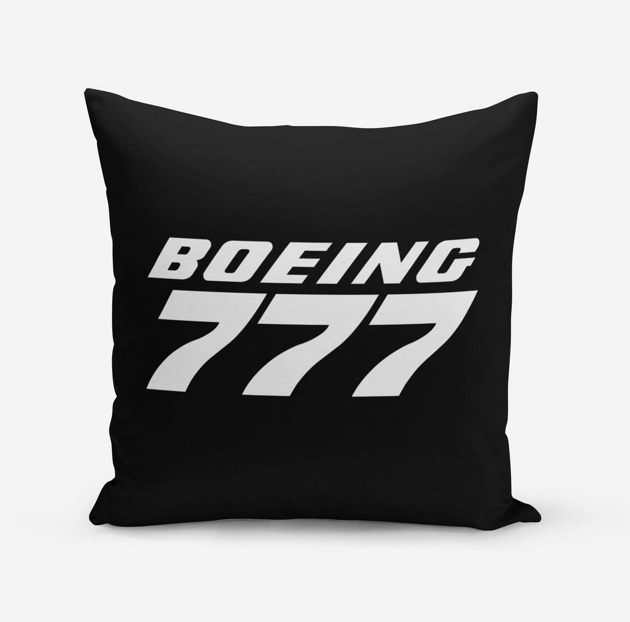 Boeing 777 & Text Designed Pillows