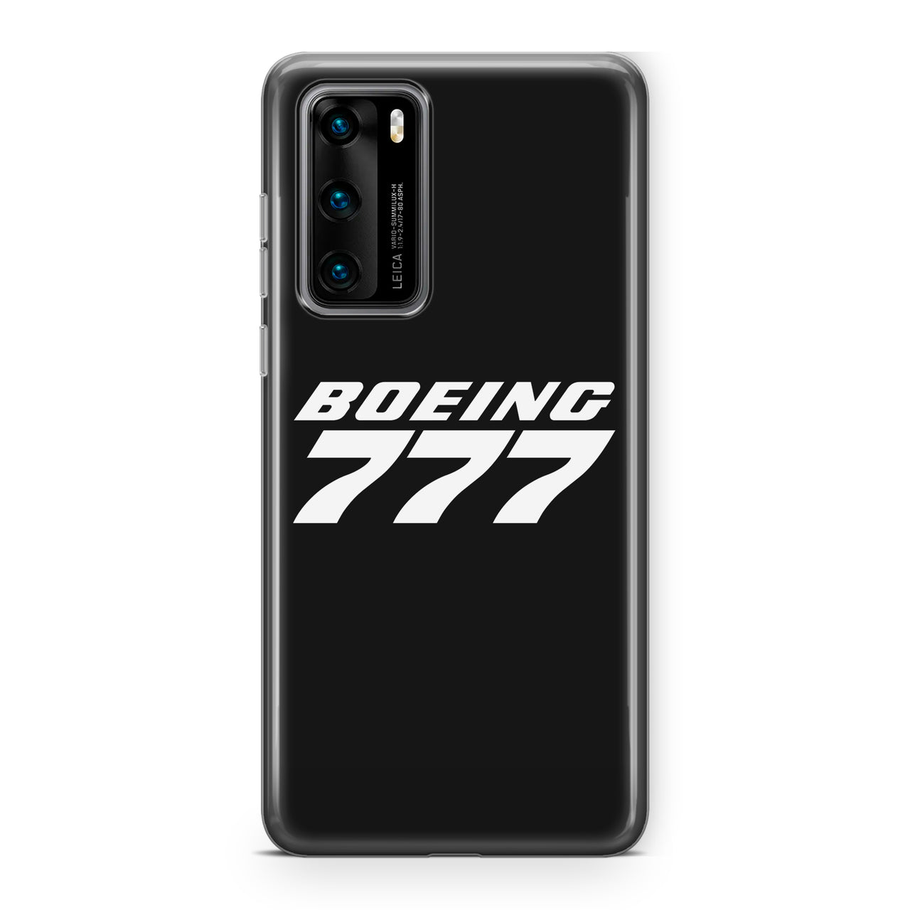 Boeing 777 & Text Designed Huawei Cases