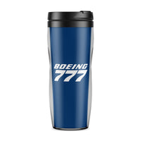 Thumbnail for Boeing 777 & Text Designed Travel Mugs