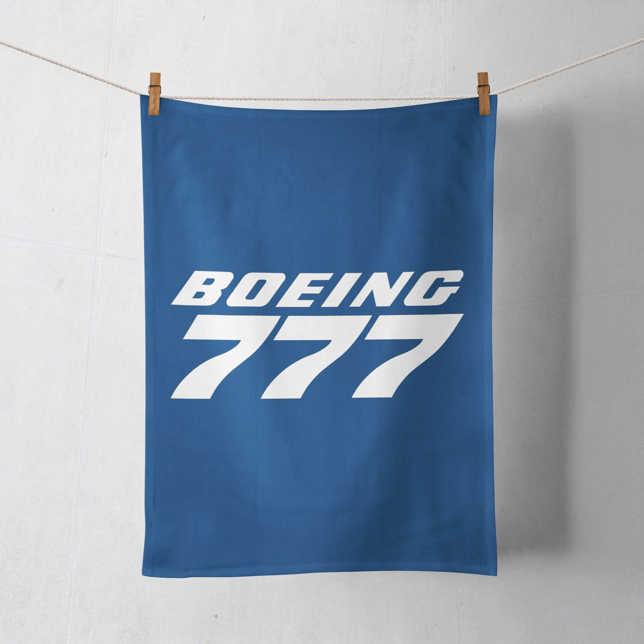 Boeing 777 & Text Designed Towels