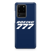 Thumbnail for Boeing 777 & Text Samsung S & Note Cases