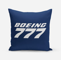 Thumbnail for Boeing 777 & Text Designed Pillows