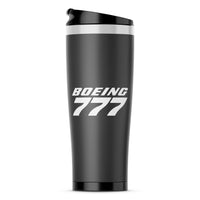 Thumbnail for Boeing 777 & Text Designed Travel Mugs