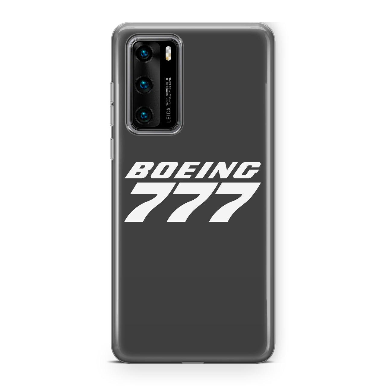 Boeing 777 & Text Designed Huawei Cases