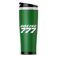 Thumbnail for Boeing 777 & Text Designed Travel Mugs