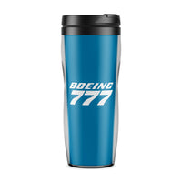 Thumbnail for Boeing 777 & Text Designed Travel Mugs