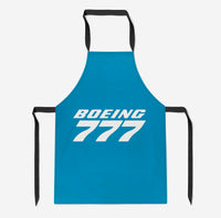 Thumbnail for Boeing 777 & Text Designed Kitchen Aprons