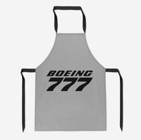 Thumbnail for Boeing 777 & Text Designed Kitchen Aprons