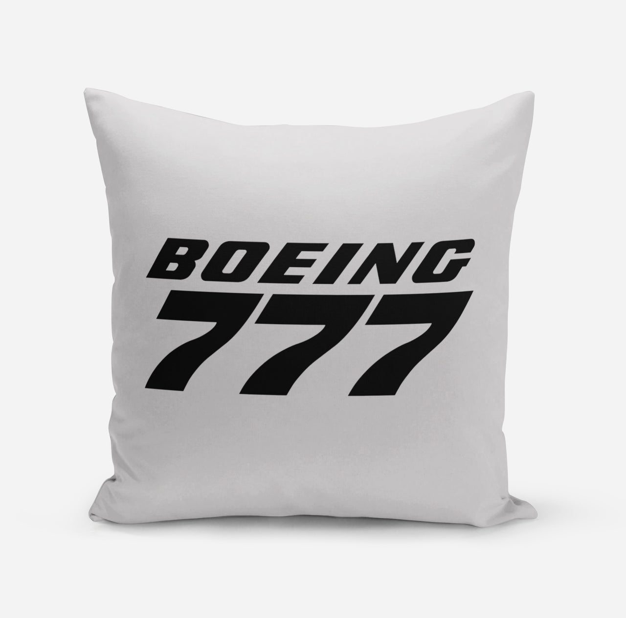 Boeing 777 & Text Designed Pillows