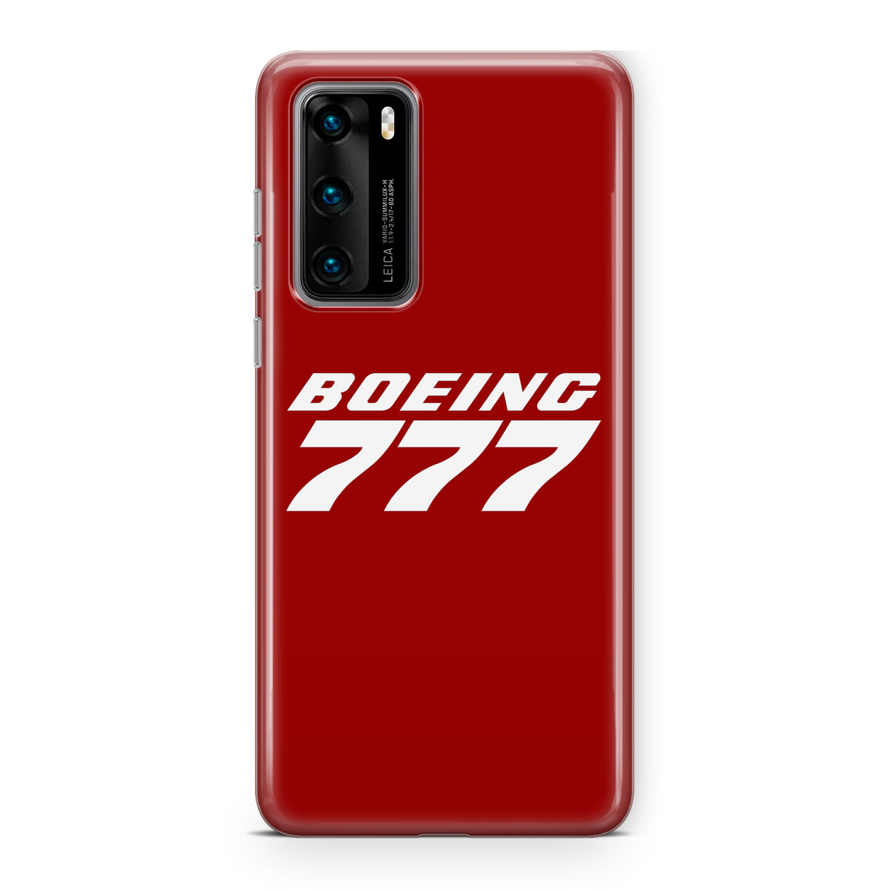 Boeing 777 & Text Designed Huawei Cases