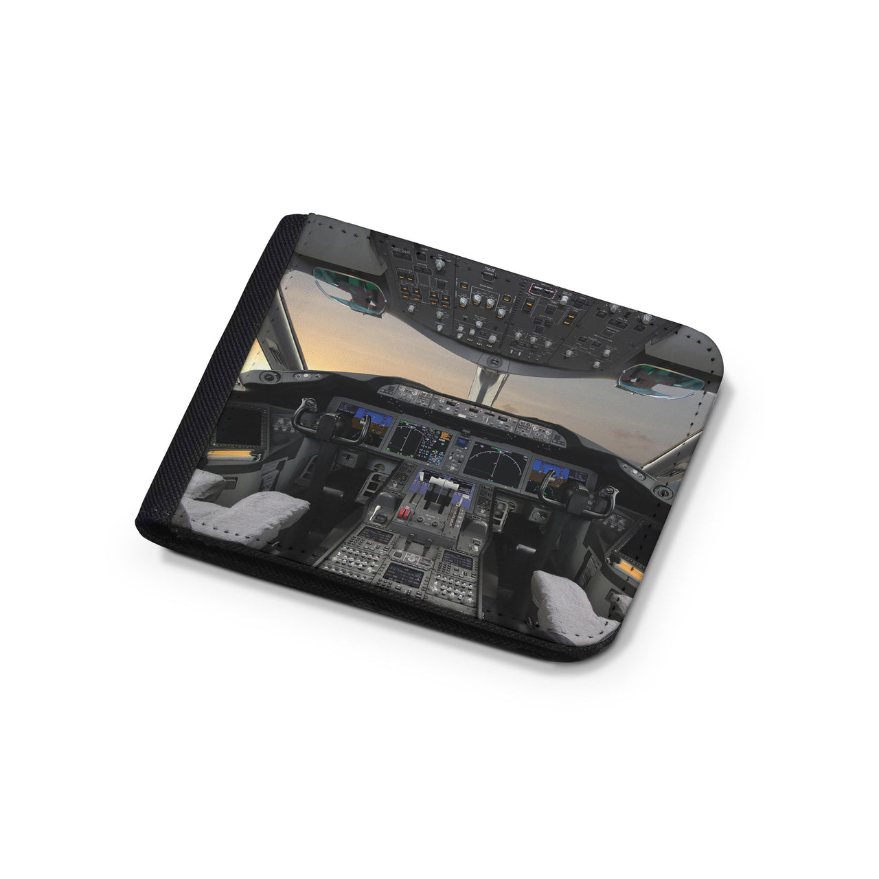 Boeing 787 Cockpit Designed Wallets