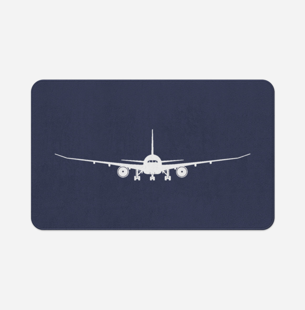 Boeing 787 Silhouette Designed Bath Mats