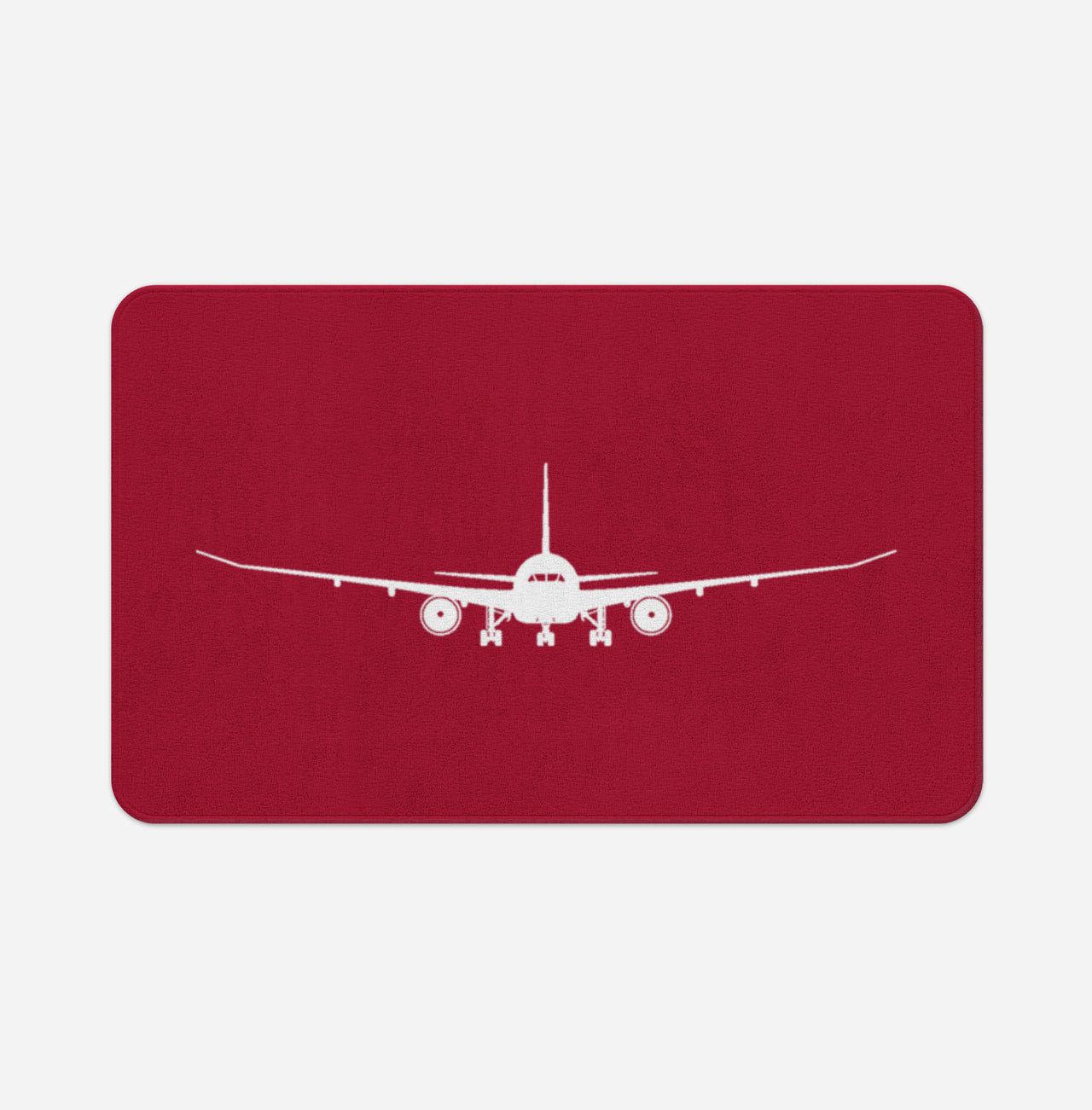 Boeing 787 Silhouette Designed Bath Mats