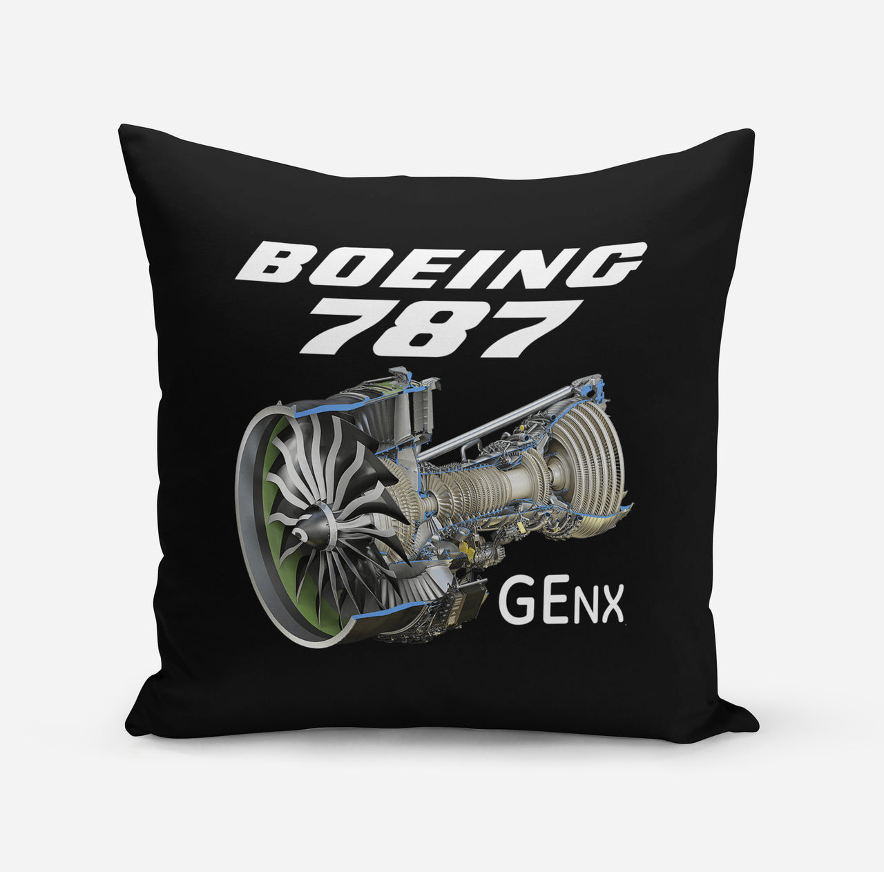 Boeing 787 & GENX Engine Designed Pillows