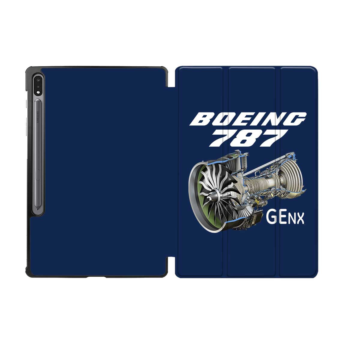 Boeing 787 & GENX Engine Designed Samsung Tablet Cases