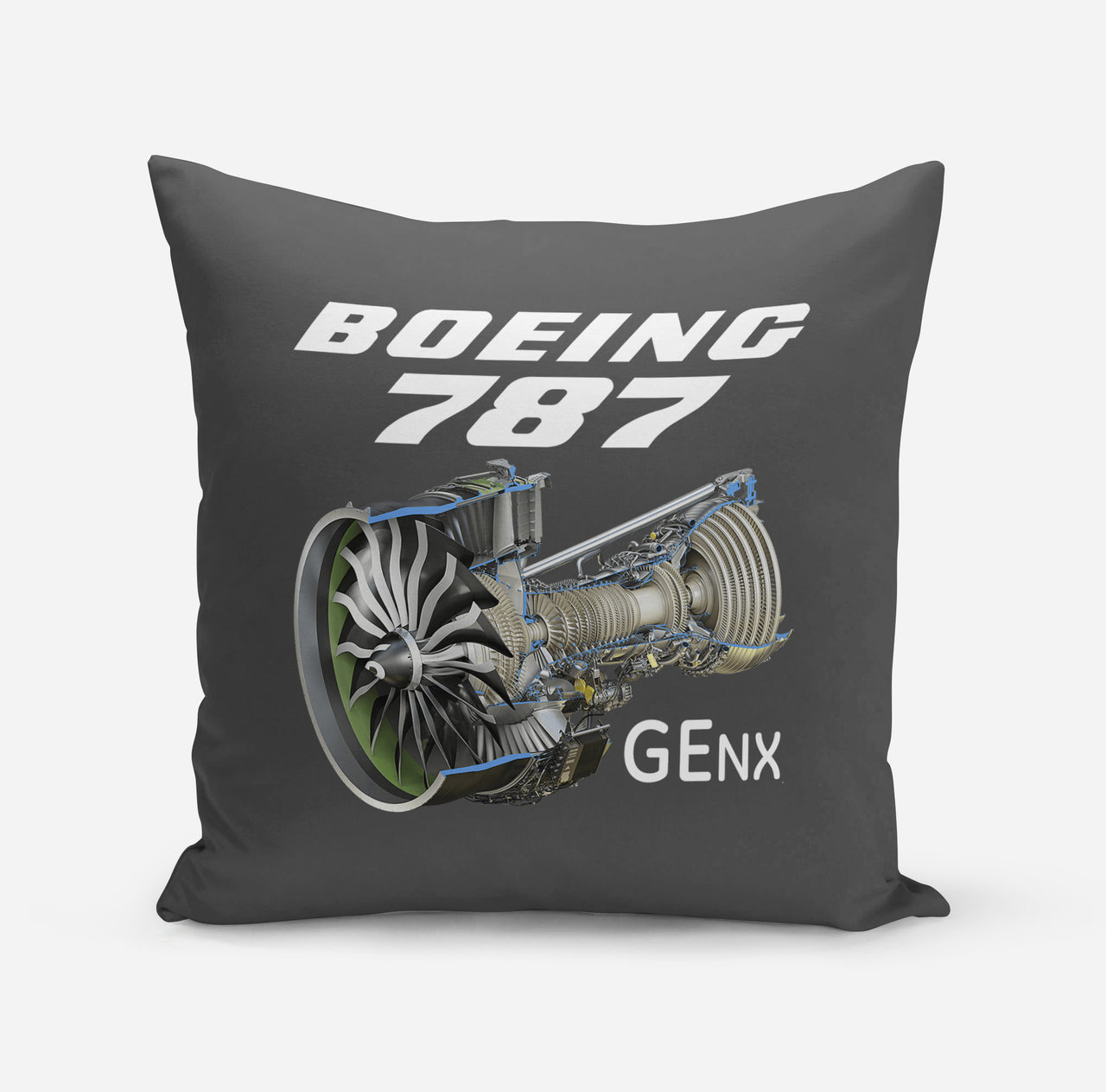 Boeing 787 & GENX Engine Designed Pillows