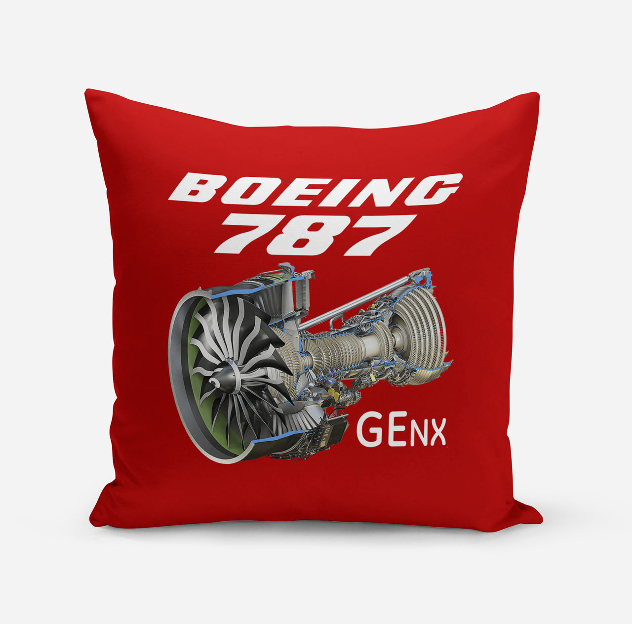 Boeing 787 & GENX Engine Designed Pillows