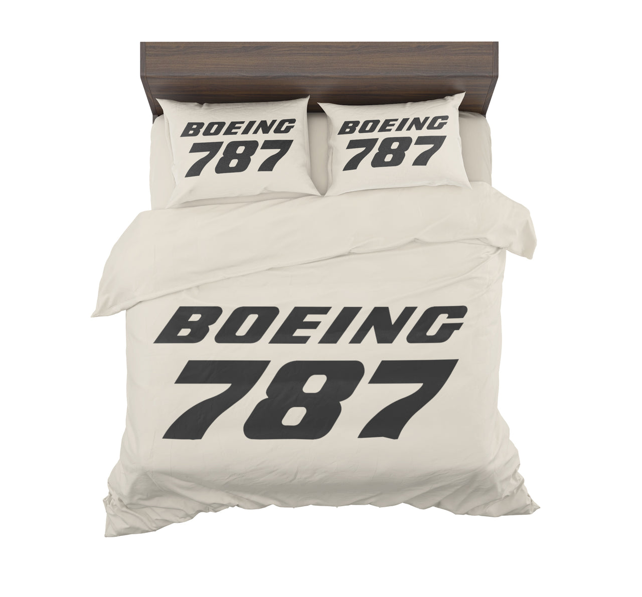 Boeing 787 & Text Designed Bedding Sets