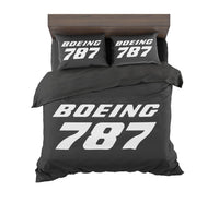 Thumbnail for Boeing 787 & Text Designed Bedding Sets