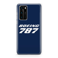 Thumbnail for Boeing 787 & Text Designed Huawei Cases