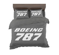 Thumbnail for Boeing 787 & Text Designed Bedding Sets