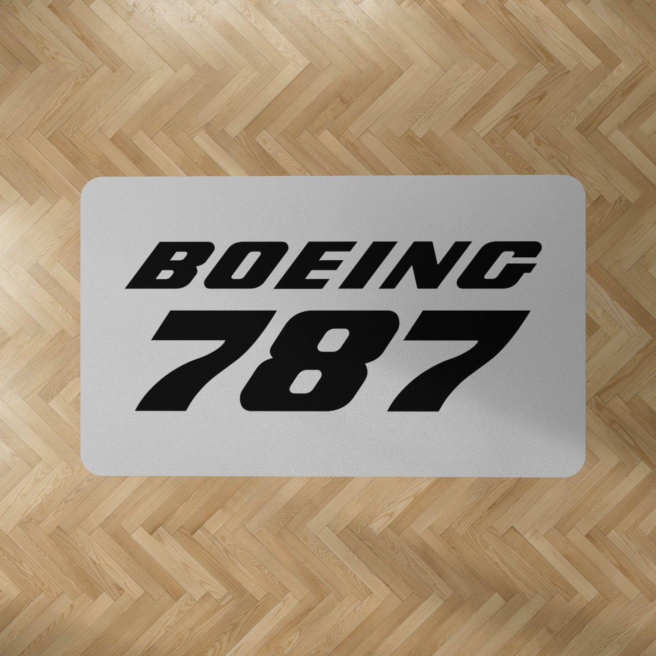 Boeing 787 & Text Designed Carpet & Floor Mats