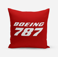 Thumbnail for Boeing 787 & Text Designed Pillows