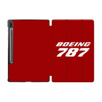 Thumbnail for Boeing 787 & Text Designed Samsung Tablet Cases
