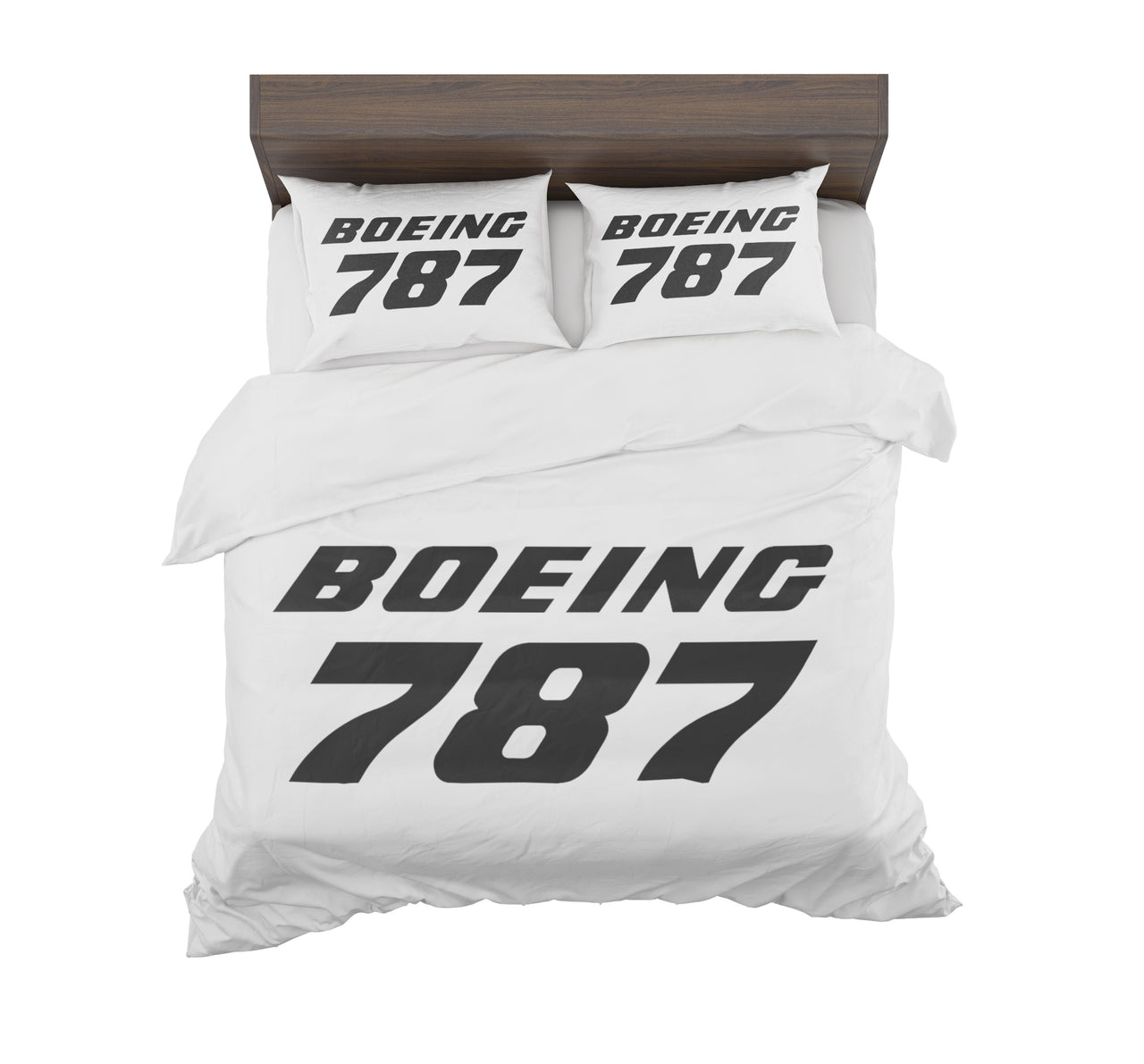 Boeing 787 & Text Designed Bedding Sets