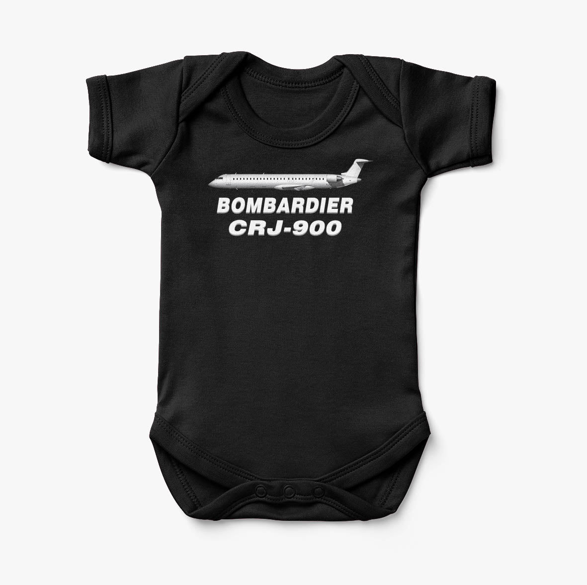 The Bombardier CRJ-900 Designed Baby Bodysuits