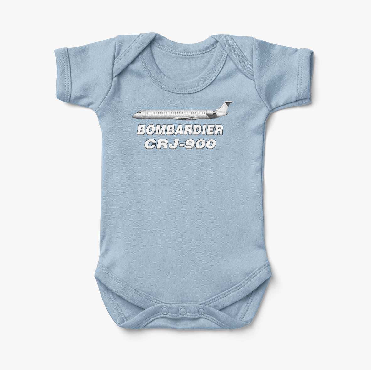 The Bombardier CRJ-900 Designed Baby Bodysuits