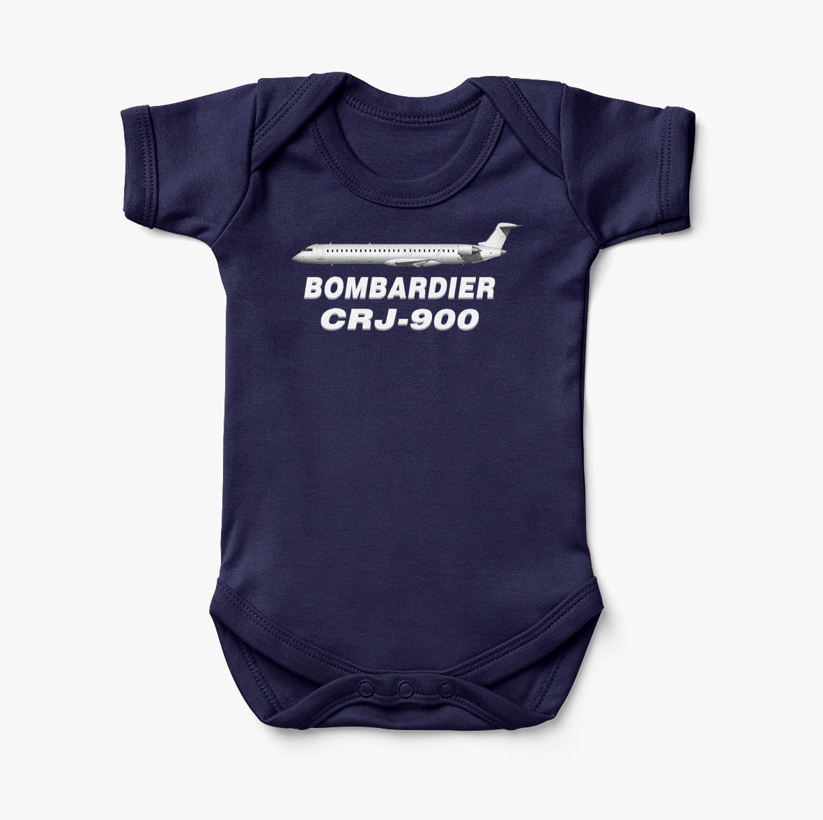 The Bombardier CRJ-900 Designed Baby Bodysuits