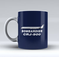 Thumbnail for The Bombardier CRJ-900 Designed Mugs