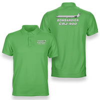 Thumbnail for The Bombardier CRJ-900 Designed Double Side Polo T-Shirts