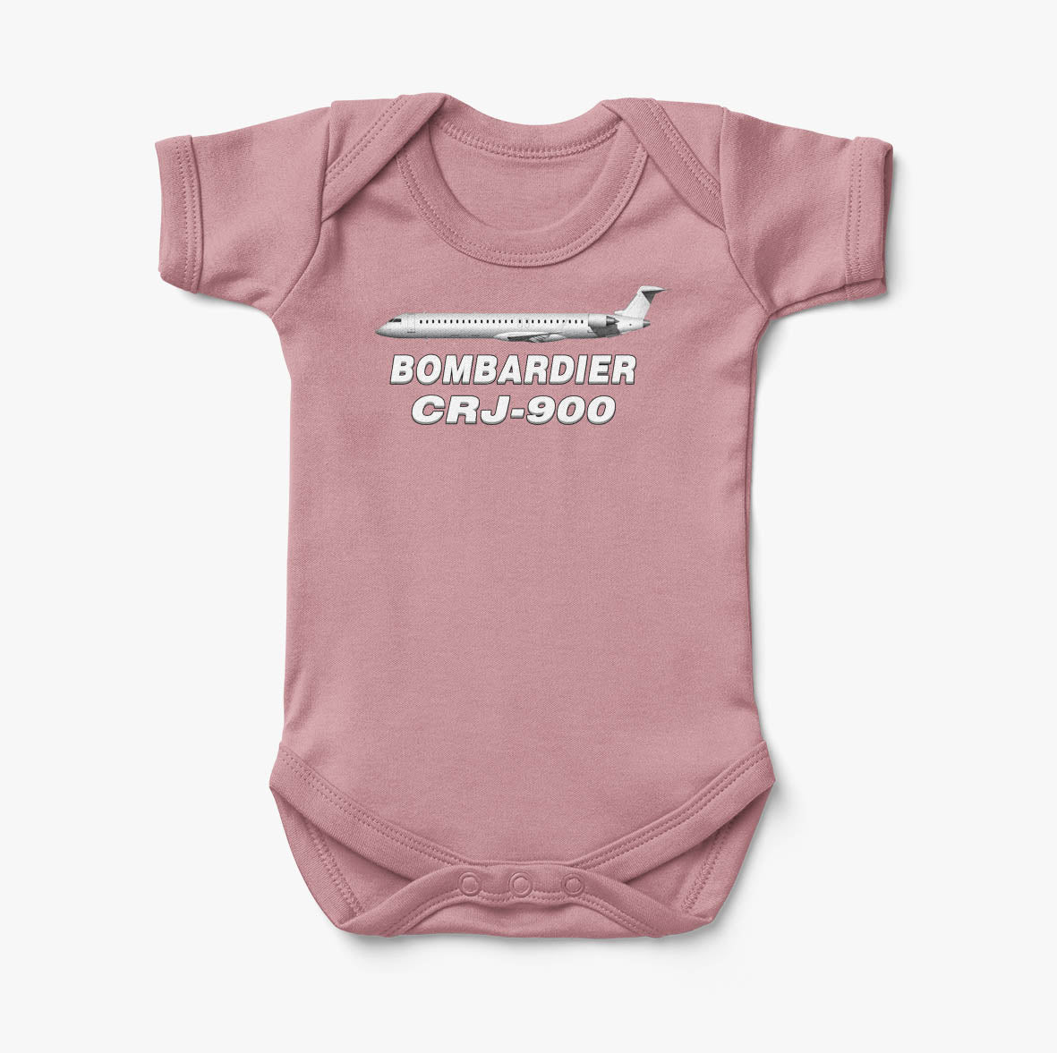 The Bombardier CRJ-900 Designed Baby Bodysuits