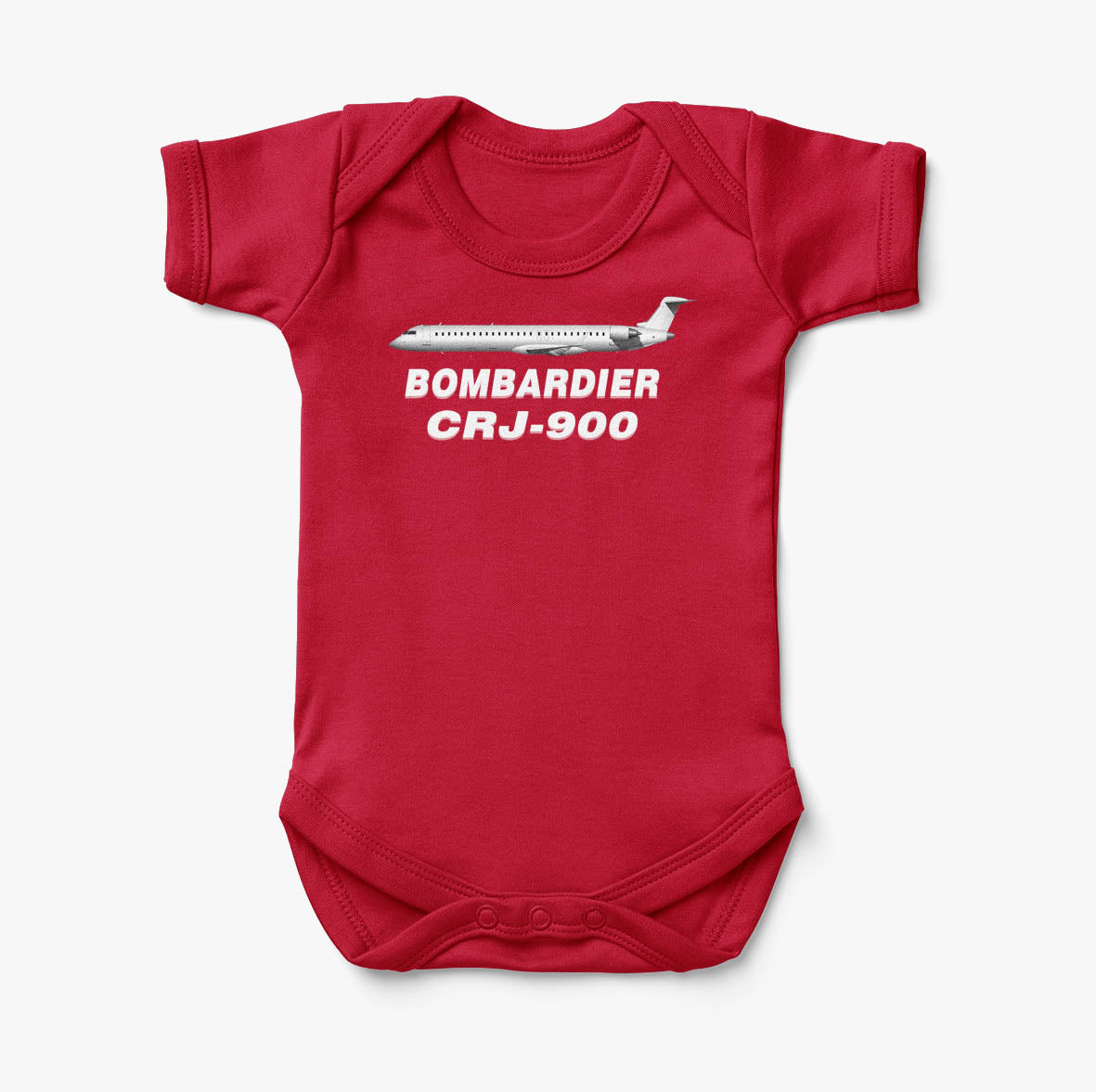 The Bombardier CRJ-900 Designed Baby Bodysuits