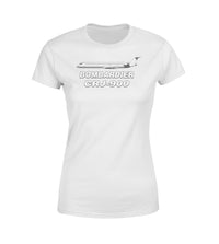 Thumbnail for The Bombardier CRJ-900 Designed Women T-Shirts