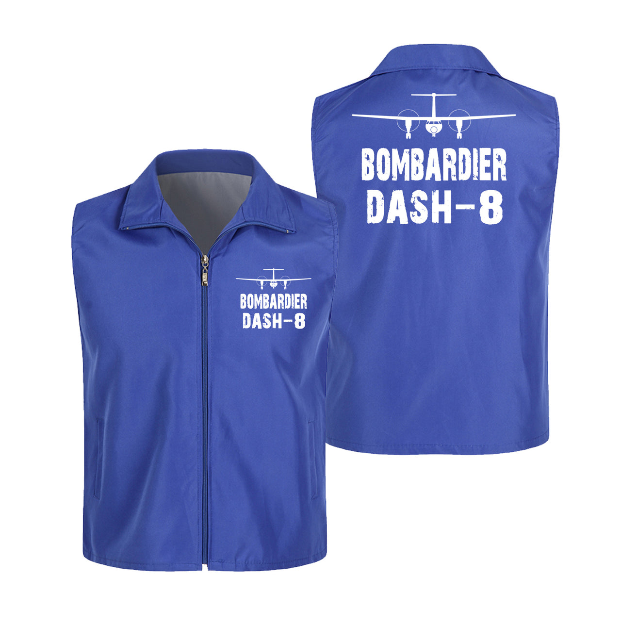 Bombardier Dash-8 & Plane Designed Thin Style Vests