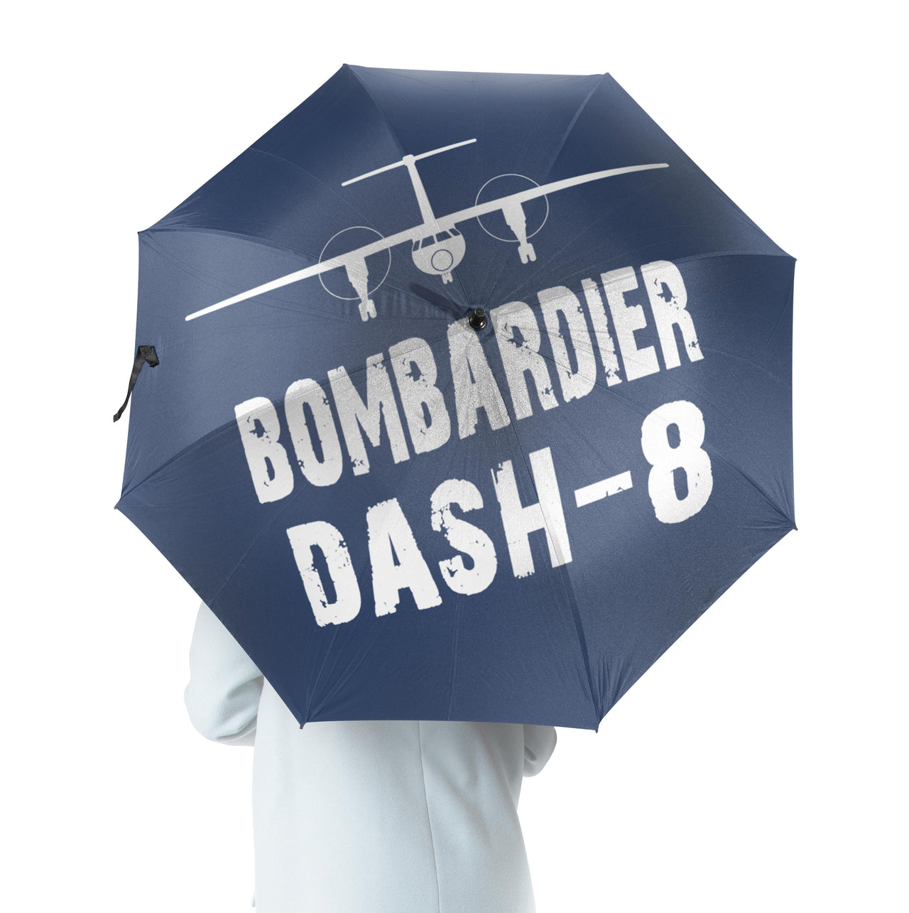 Bombardier Dash-8 & Plane Designed Umbrella