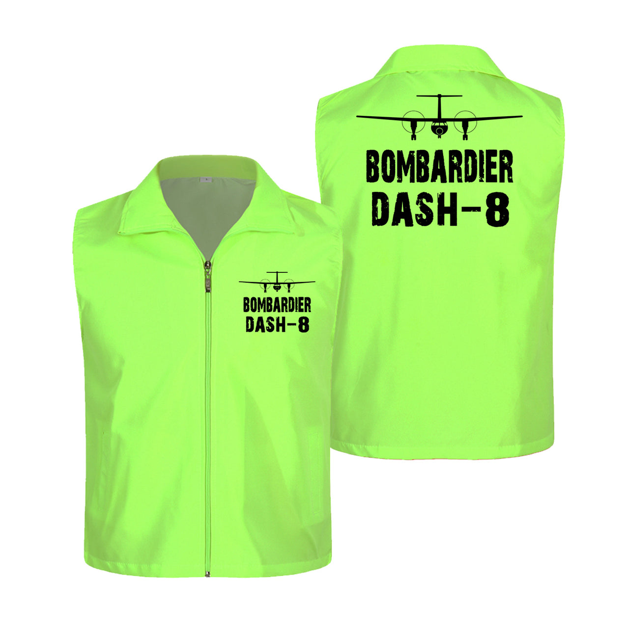 Bombardier Dash-8 & Plane Designed Thin Style Vests