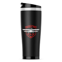 Thumbnail for Born To Fly Designed Designed Travel Mugs