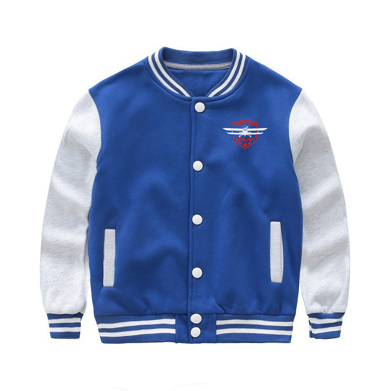 Born To Fly Designed Designed "CHILDREN" Baseball Jackets