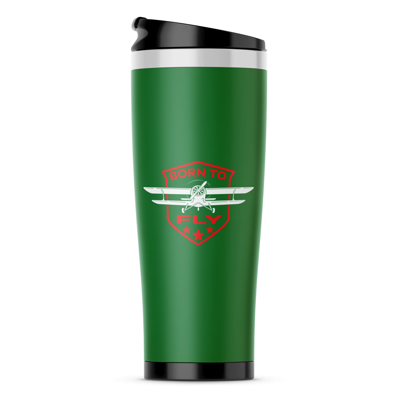 Born To Fly Designed Designed Travel Mugs