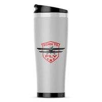 Thumbnail for Born To Fly Designed Designed Travel Mugs