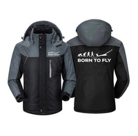 Thumbnail for Born To Fly Glider Designed Thick Winter Jackets