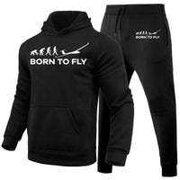 Thumbnail for Born To Fly Glider Designed Hoodies & Sweatpants Set