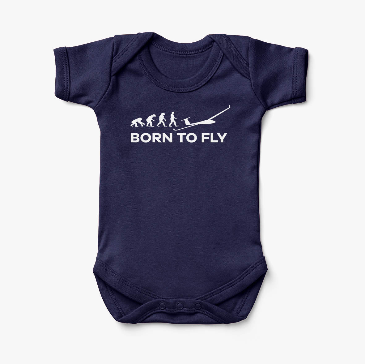 Born To Fly Glider Designed Baby Bodysuits