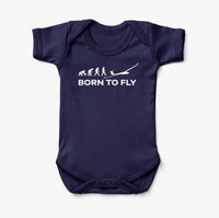 Thumbnail for Born To Fly Glider Designed Baby Bodysuits