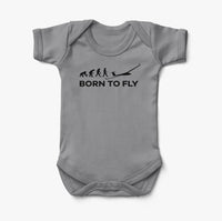 Thumbnail for Born To Fly Glider Designed Baby Bodysuits