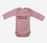 Thumbnail for Born To Fly Glider Designed Baby Bodysuits